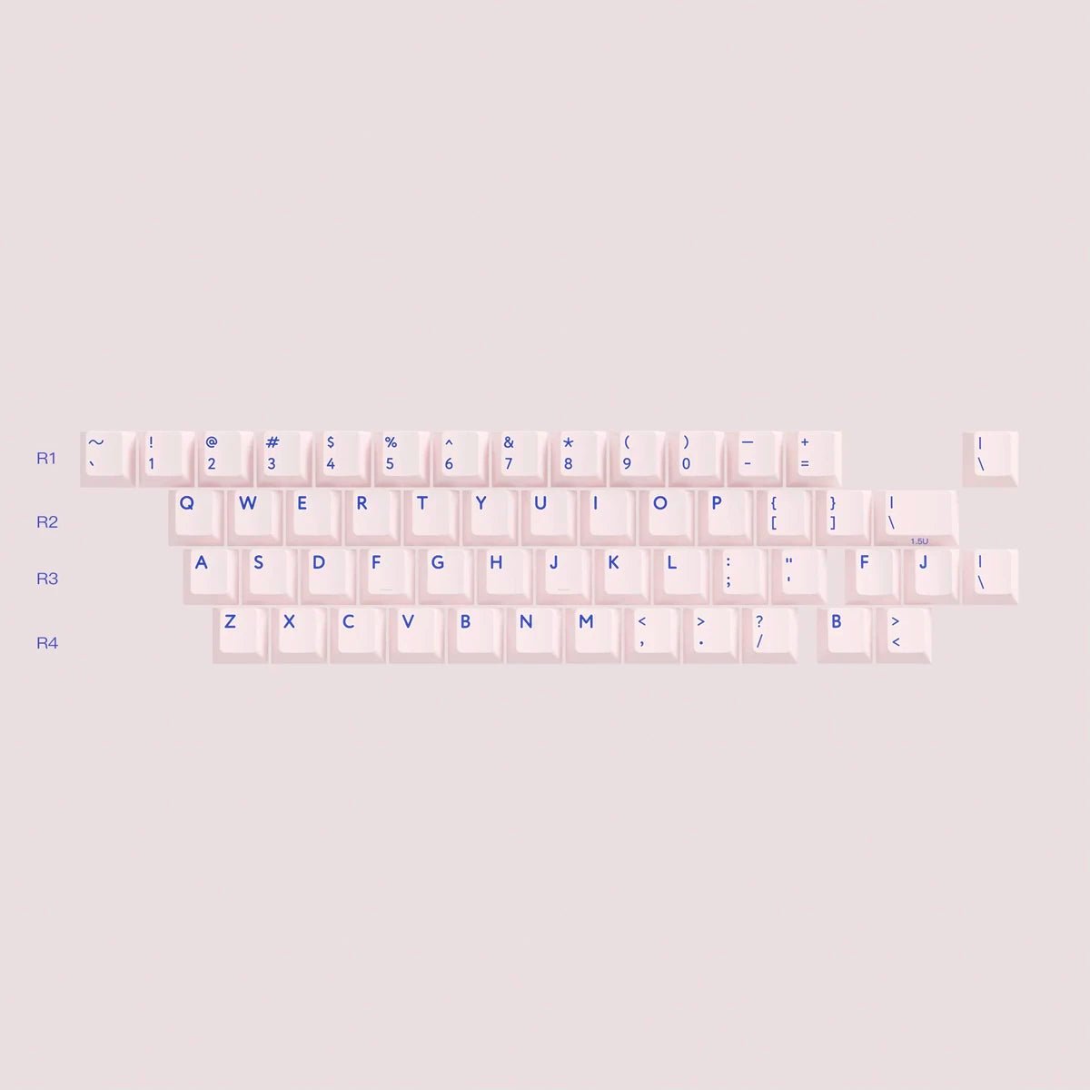 PBTfans Poco Keycap Set Doubleshot ABS - Divinikey