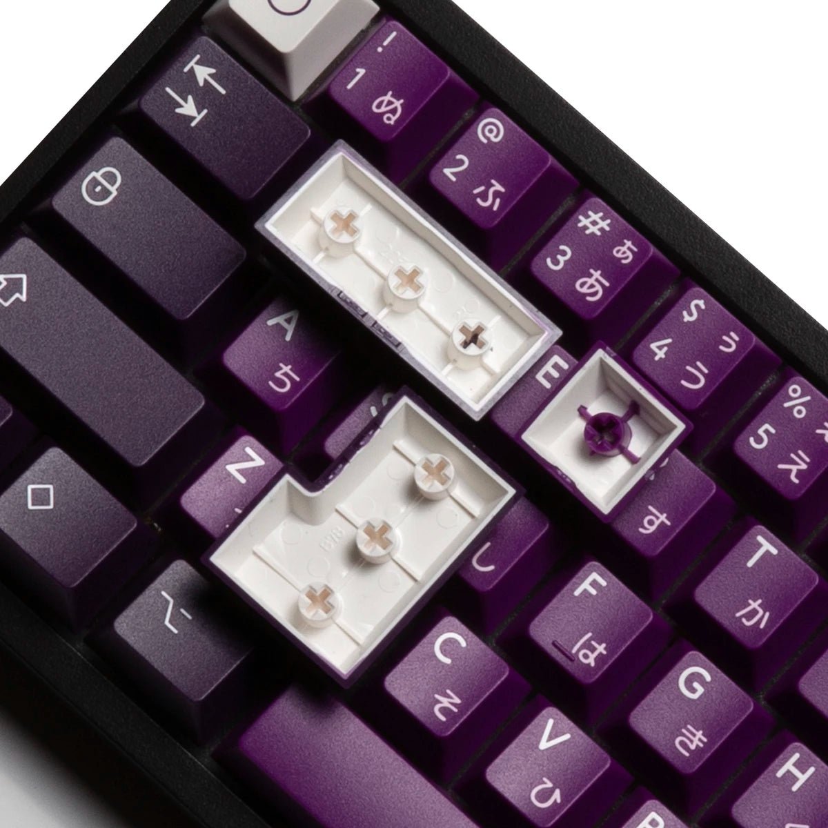 PBTfans Purpurite Keycap Set Doubleshot/Tripleshot ABS - Divinikey