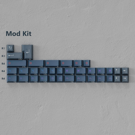 PBTfans Spark R2 Keycap Set Doubleshot PBT - Divinikey