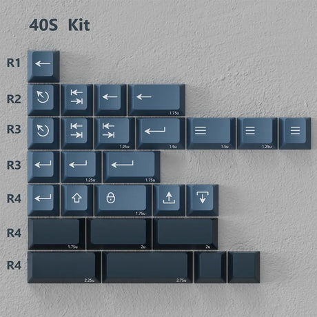 PBTfans Spark R2 Keycap Set Doubleshot PBT - Divinikey