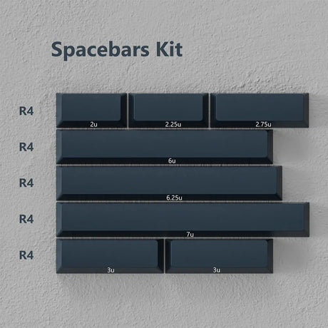PBTfans Spark R2 Keycap Set Doubleshot PBT - Divinikey