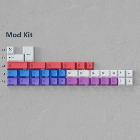 PBTfans Spark R2 Keycap Set Doubleshot PBT - Divinikey