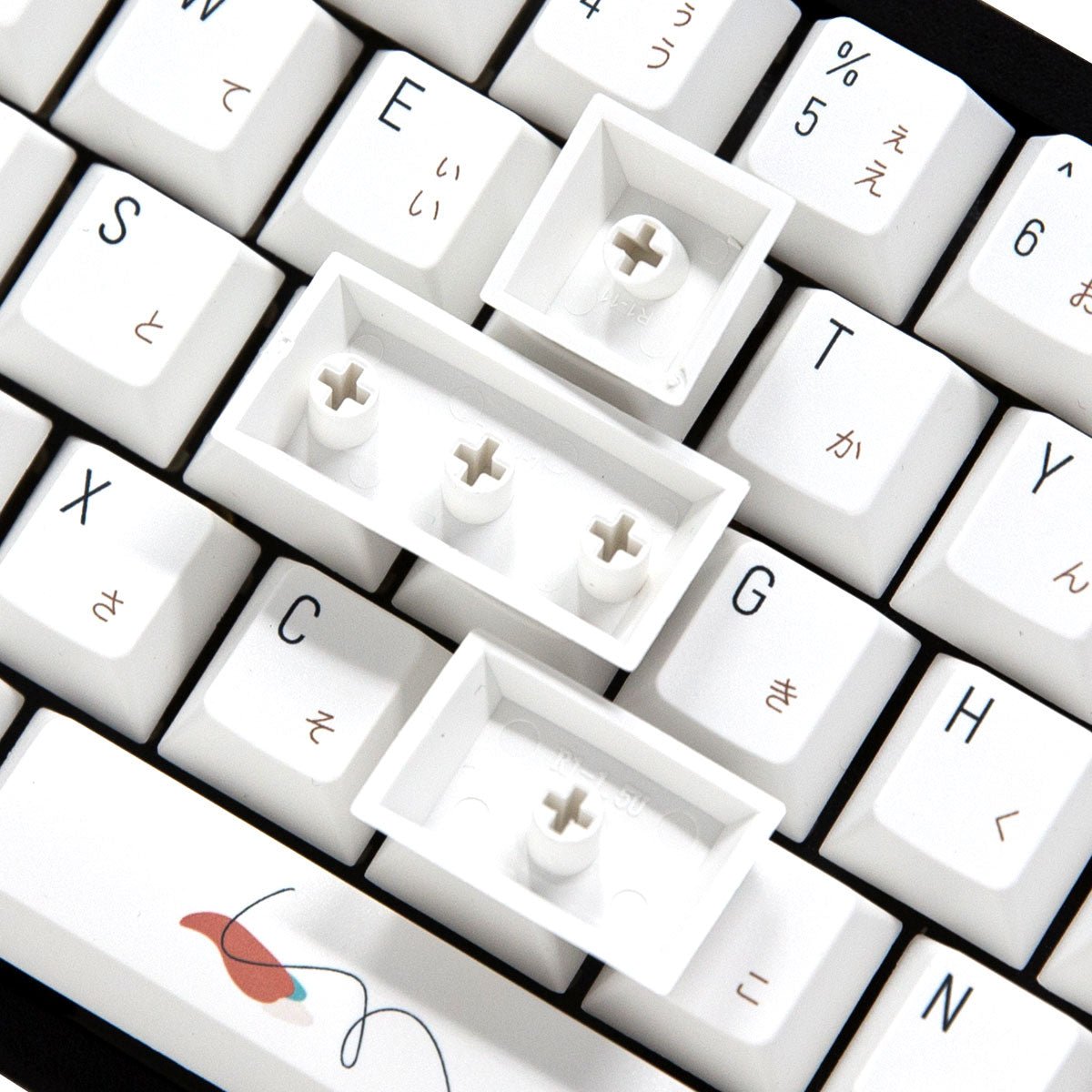 Simple Curve R2 Keycap Set Dye-Sub PBT - Divinikey