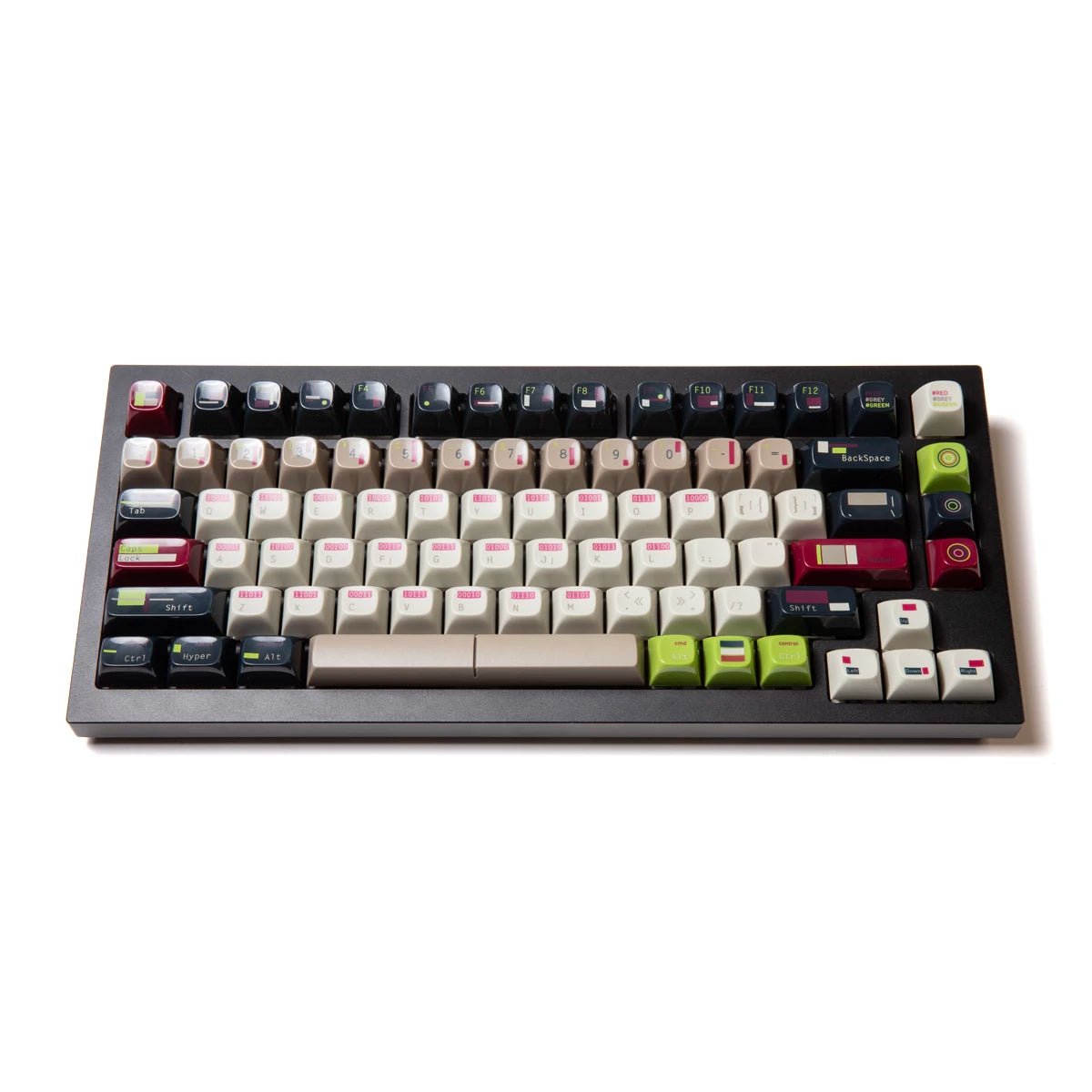 Toshi Industrial GSA Reborn RGG Keycap Set - Divinikey