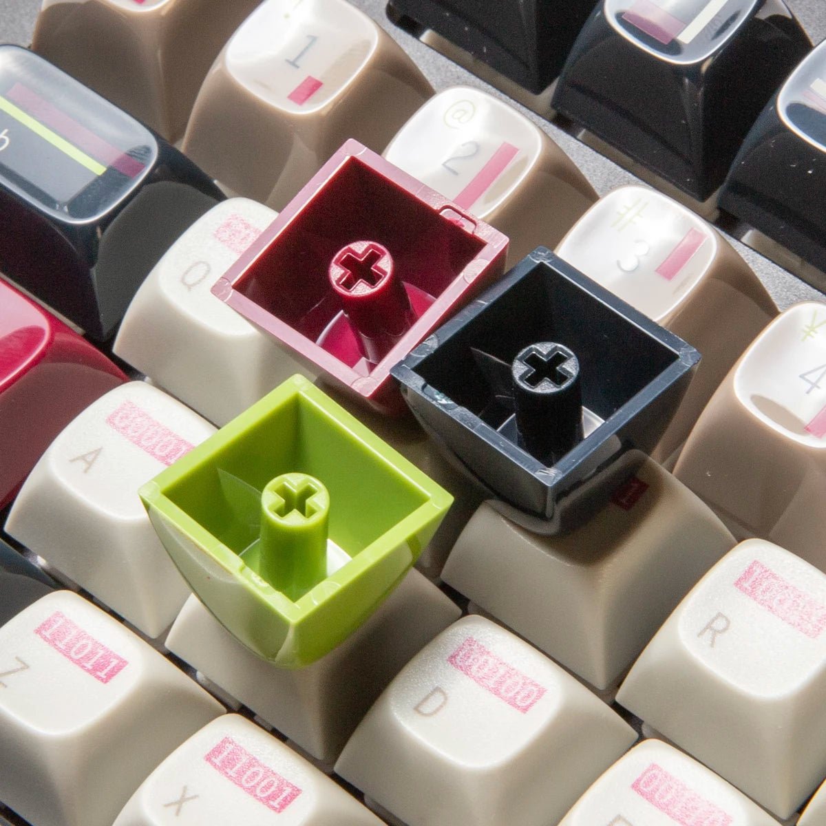 Toshi Industrial GSA Reborn RGG Keycap Set - Divinikey