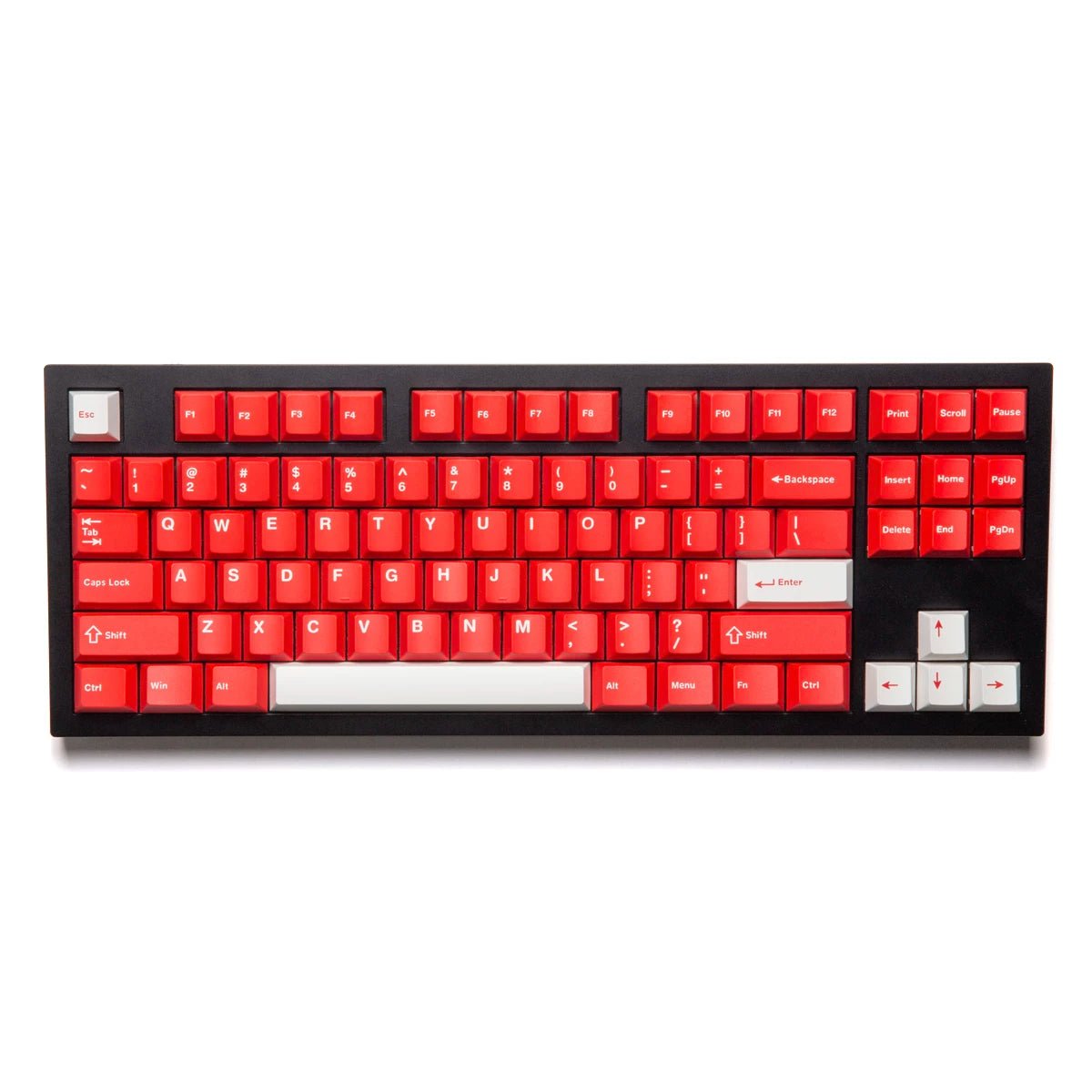 Wuque WS Basic Red Keycap Set Doubleshot PBT - Divinikey