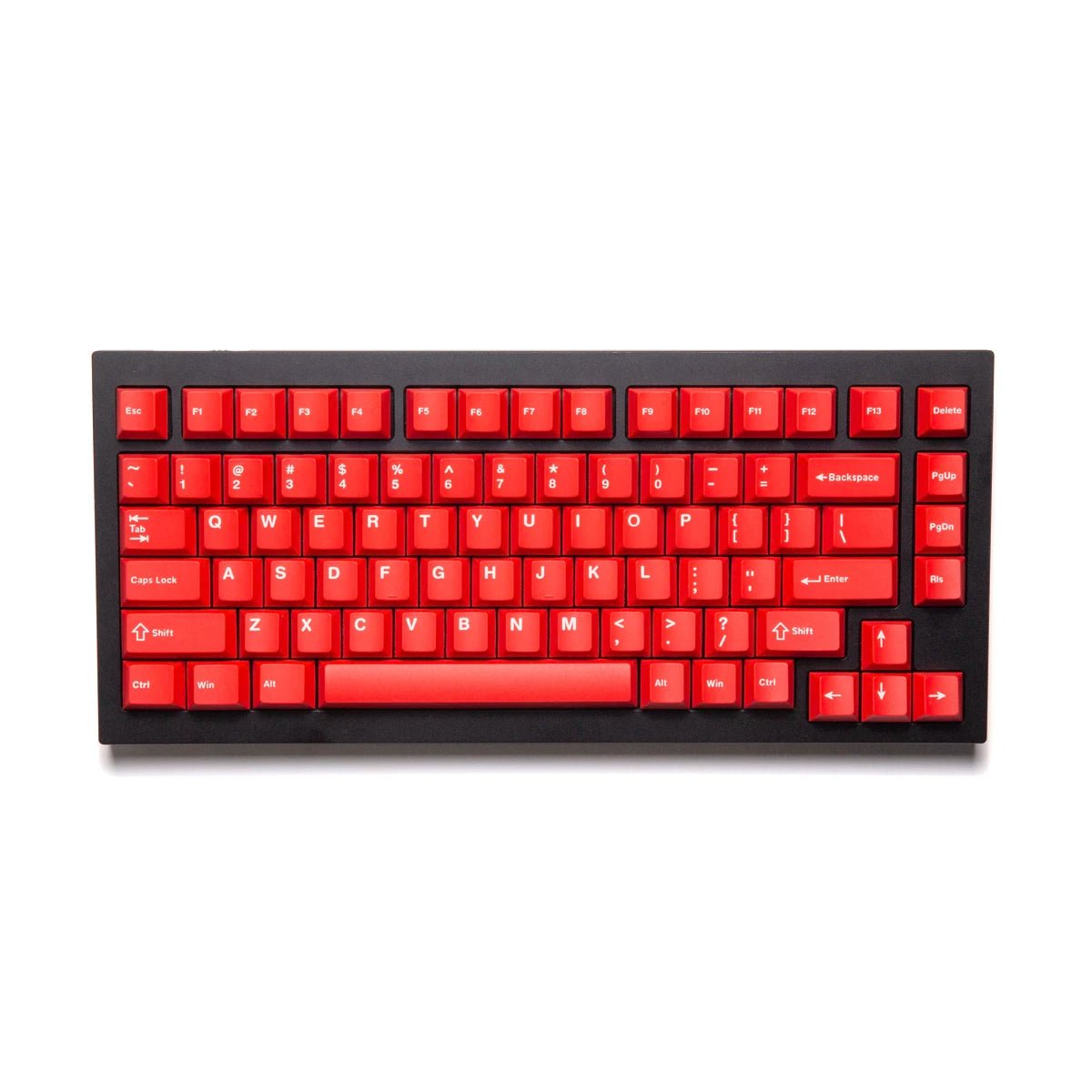 Wuque WS Basic Red Keycap Set Doubleshot PBT - Divinikey