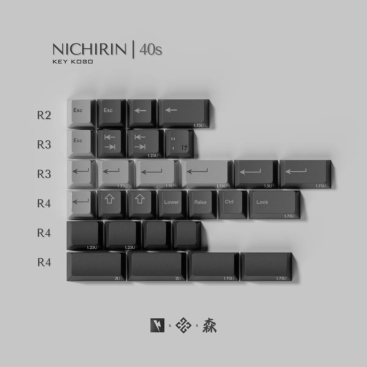 Keykobo Nichirin Keycaps