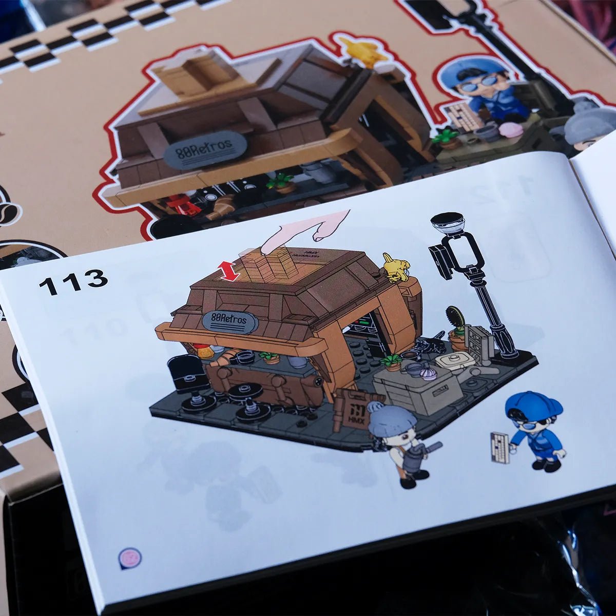 80s Retros Switch Building Block Set - Divinikey