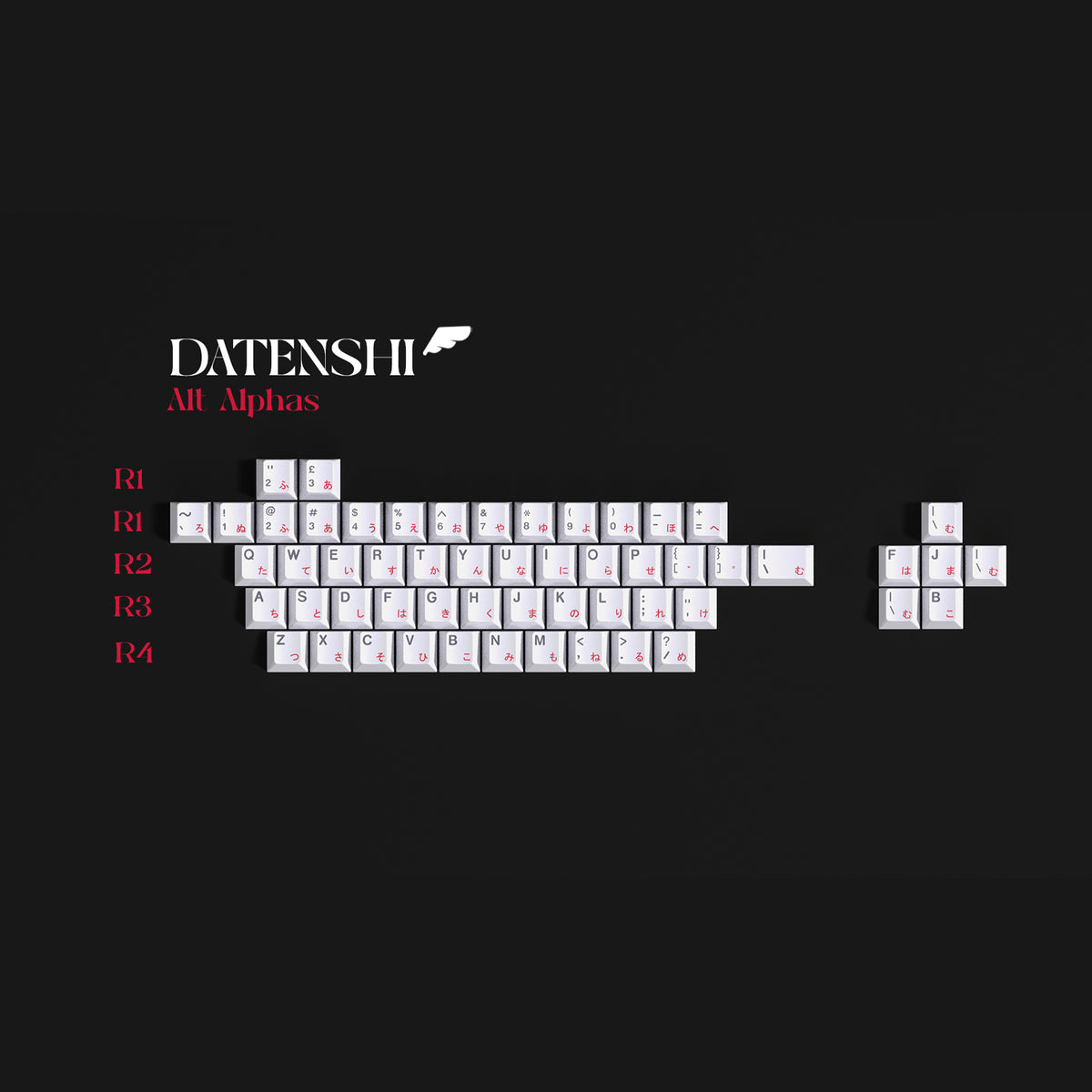 MW Datenshi Keycaps