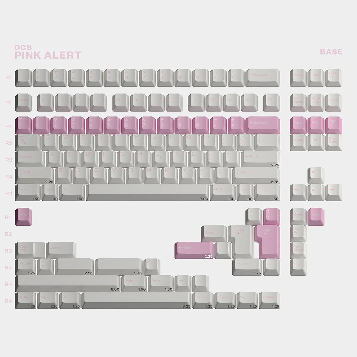 DCS Ponk Alert Keycaps