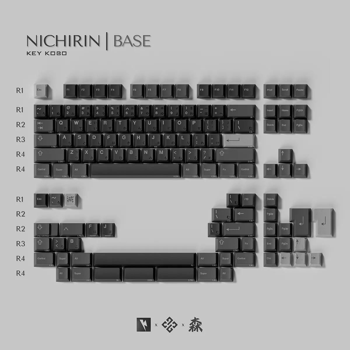 Keykobo Nichirin Keycaps
