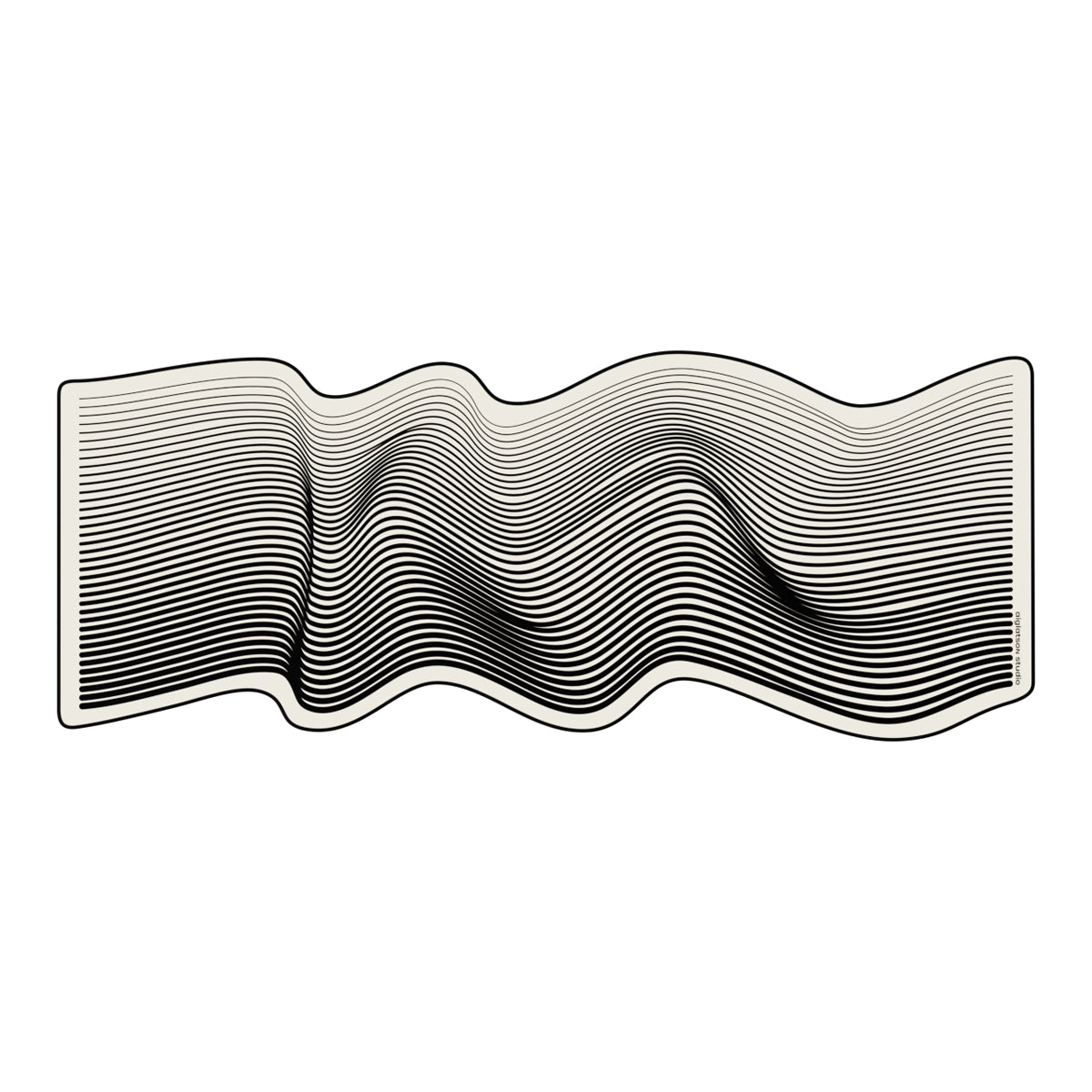 Aiglatson Studio Black Snail Deskmat