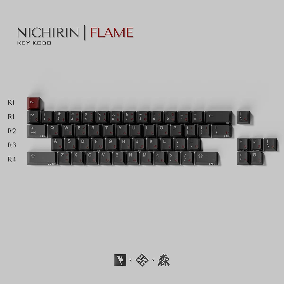 Keykobo Nichirin Keycaps