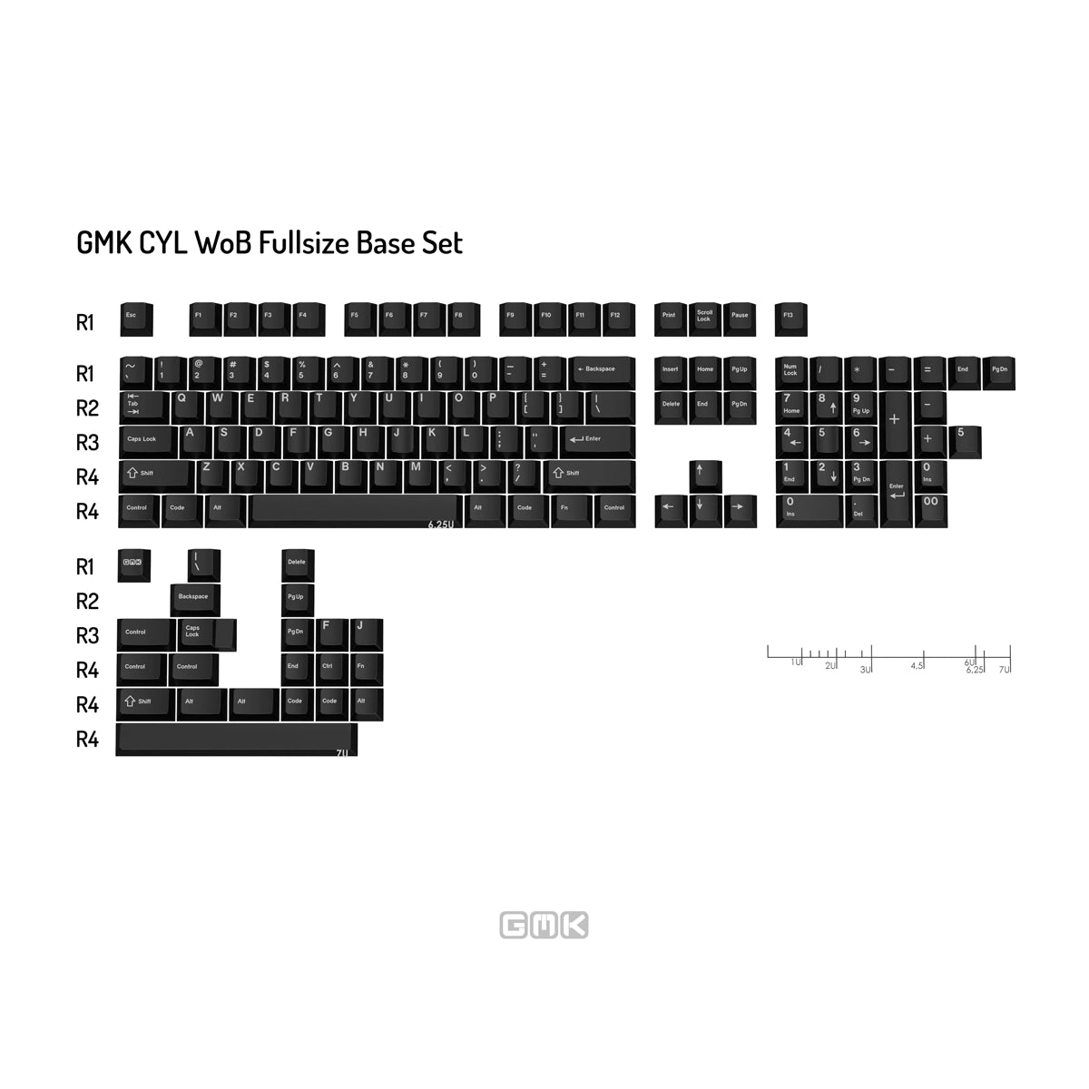 GMK CYL WoB Keycaps