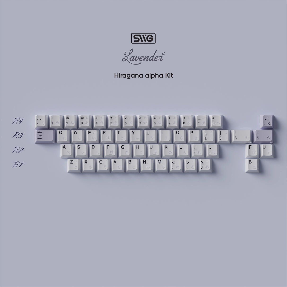 SWG Lavender Keycaps