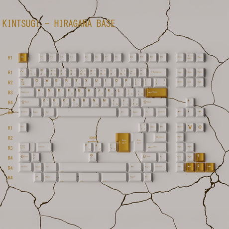 Keykobo Kintsugi Shiro Keycaps