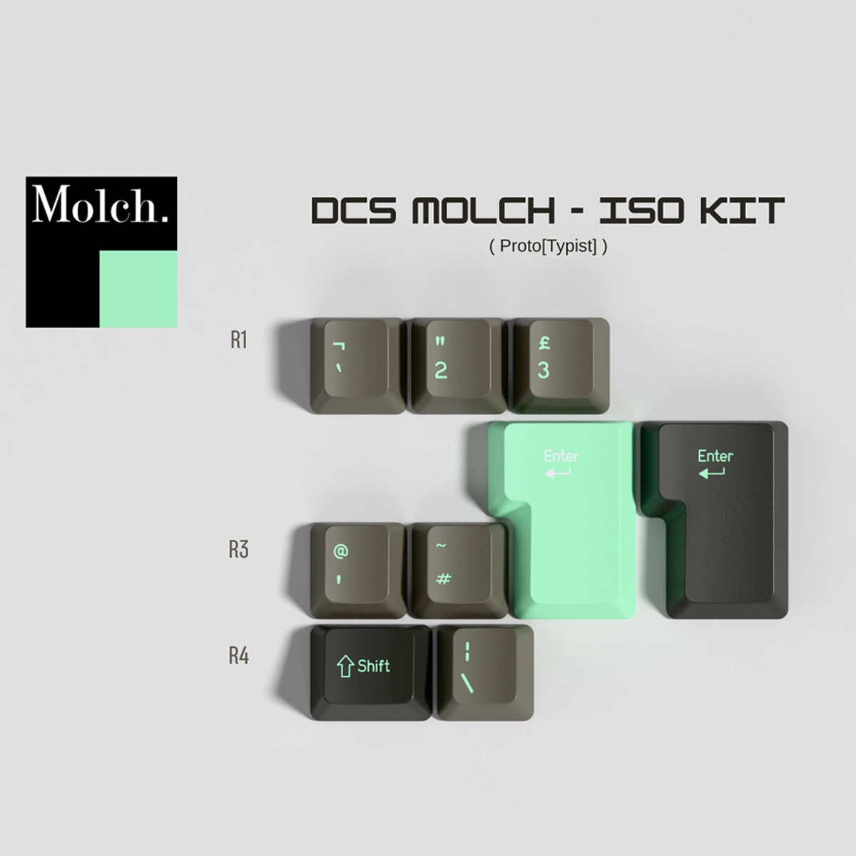 DCS Molch Keycaps