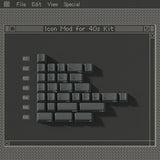 PBTfans 1984 Dark Keycaps