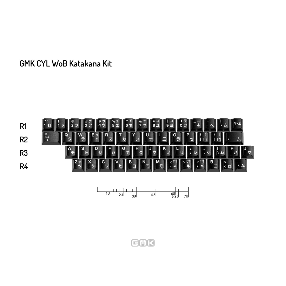 GMK CYL WoB Keycaps