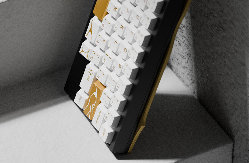 Kintsugi Keyboard Keykobo Kintsugi Shiro Keycaps – Divinikey