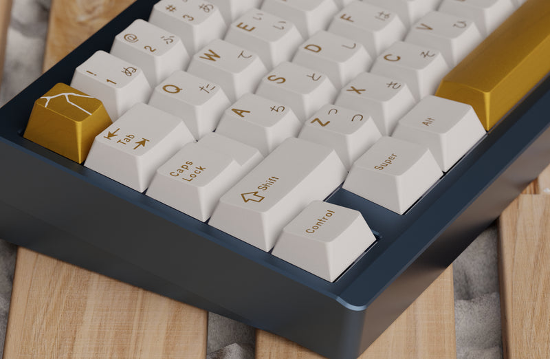 Kintsugi Keyboard Keykobo Kintsugi Shiro Keycaps – Divinikey