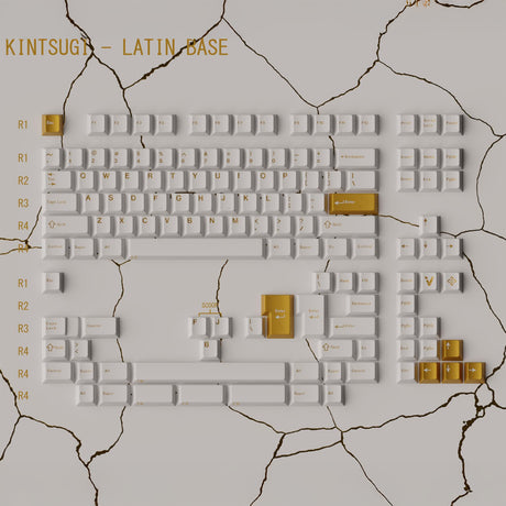 Keykobo Kintsugi Shiro Keycaps