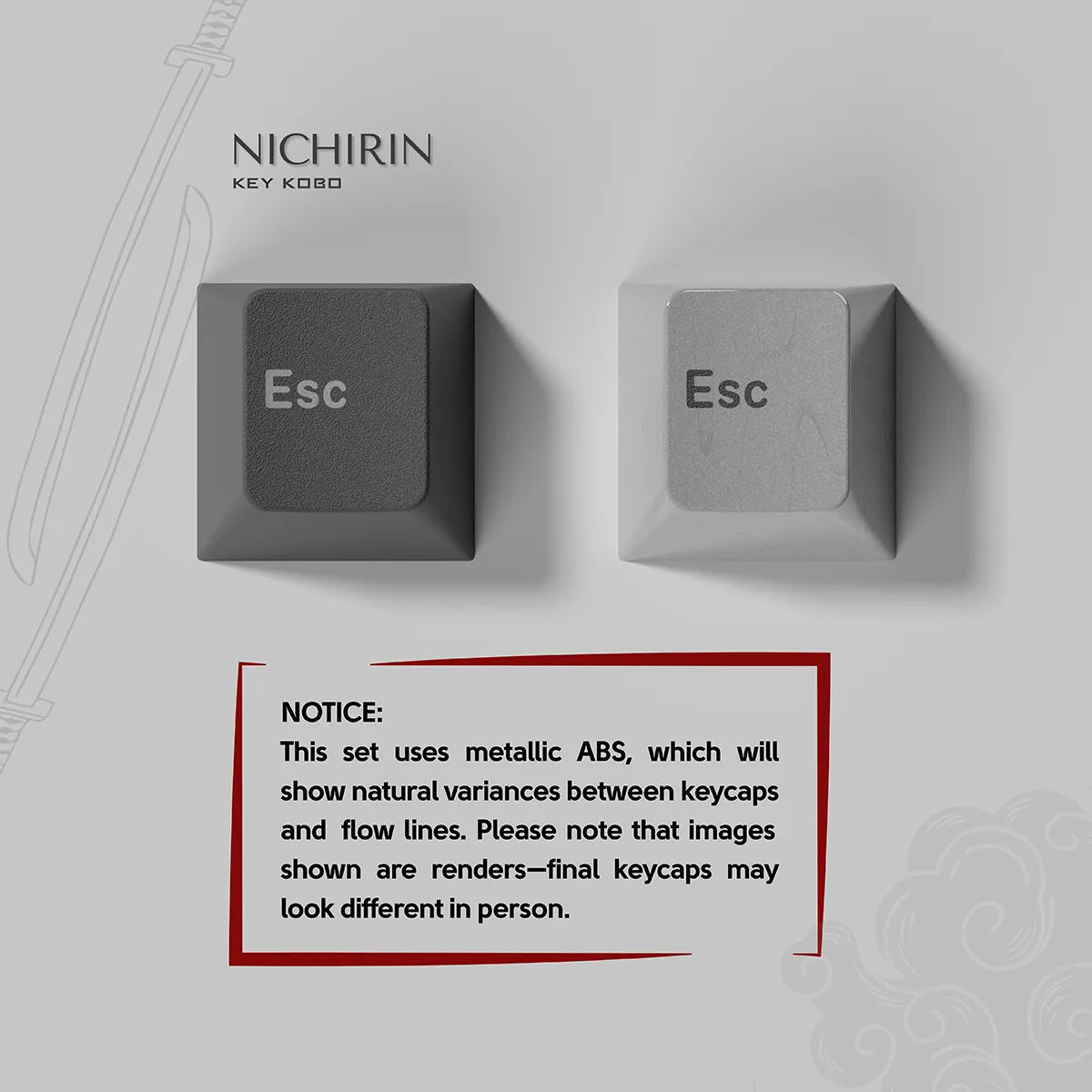 Keykobo Nichirin Keycaps