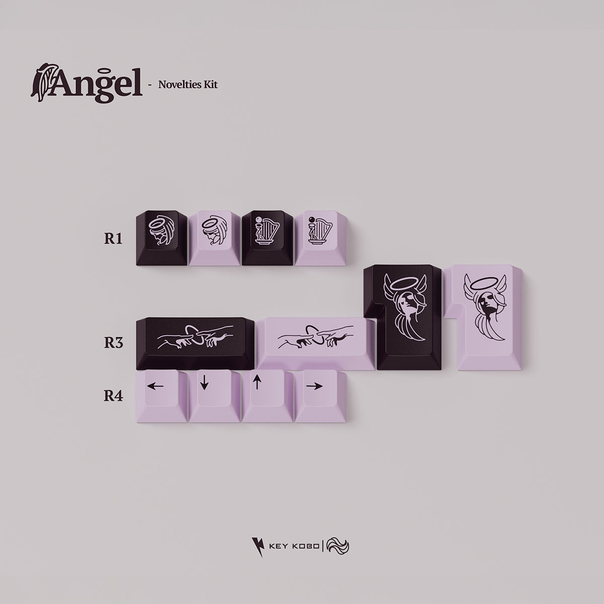 Keykobo Angel Keycaps