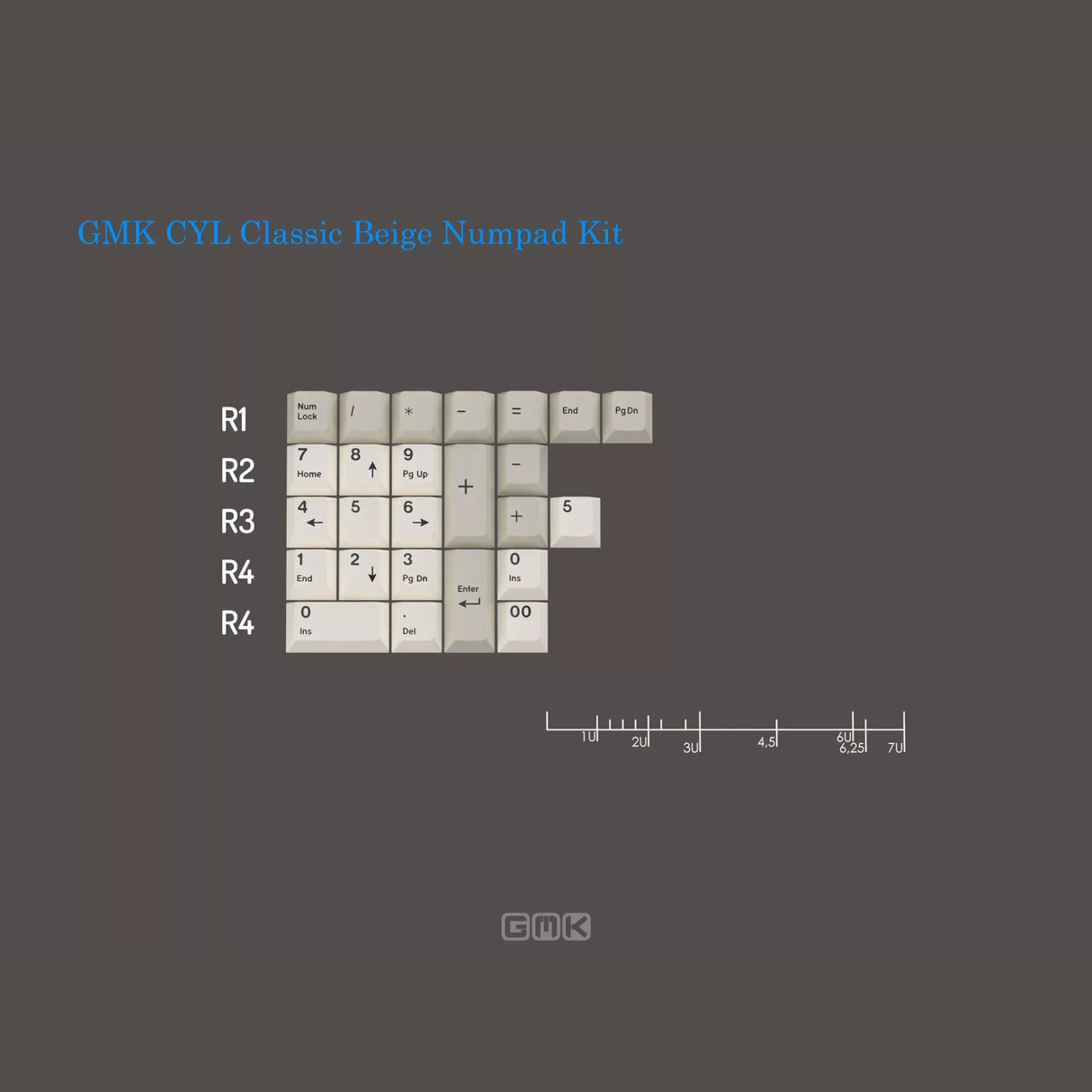 GMK CYL Beige Keycaps