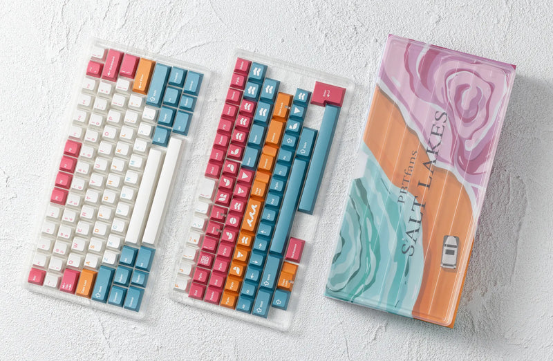 PBTfans Salt Lakes PBT Keycaps – Divinikey PBTfans Salt Lakes PBT Keycaps – Divinikey