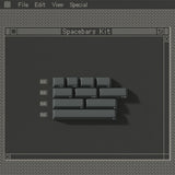 PBTfans 1984 Dark Keycaps