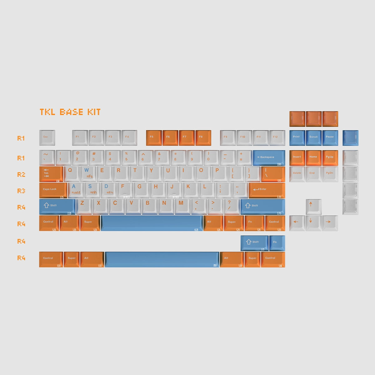 Keykobo Citrus Relativity Keycaps