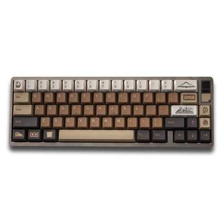 AlohaKB Coffee Latte Keycaps - Divinikey