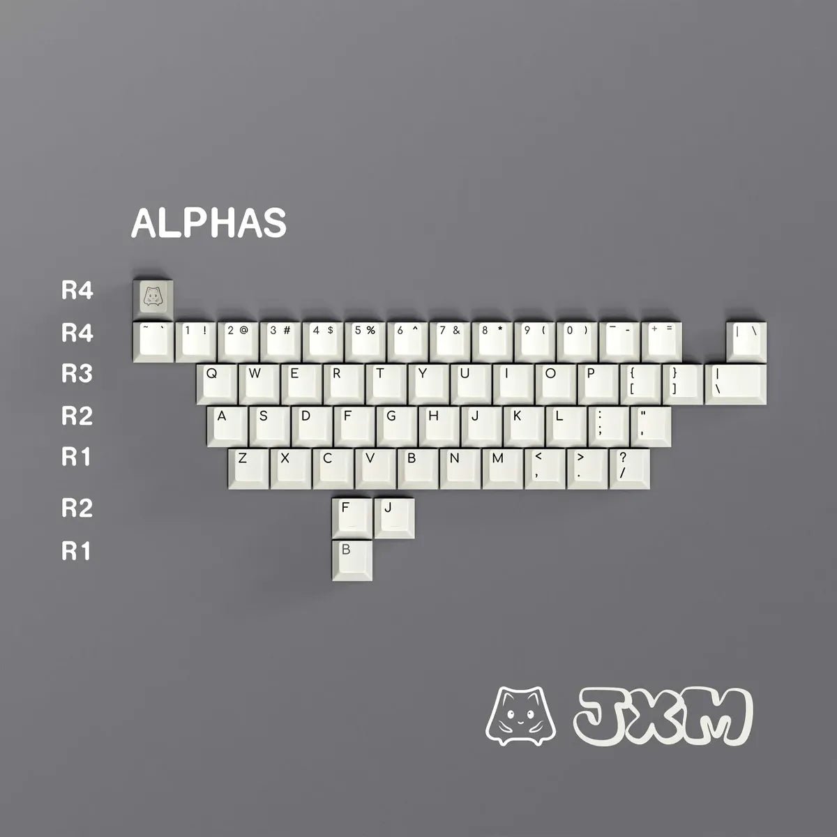 AlohaKB JXM Keycap Set Dye-Sub PBT – Divinikey