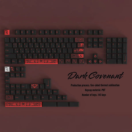 Chaosera Dark Covenant Keycaps - Divinikey
