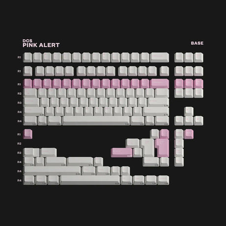 DCS Pink Alert Keycaps - Divinikey