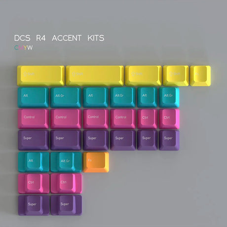 DCS R4 Accent Keycaps - Divinikey