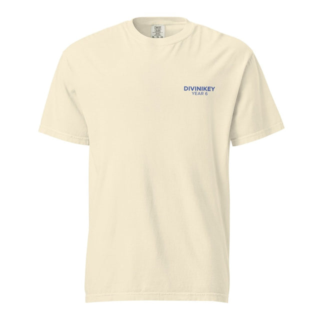 Divinikey Six Year Anniversary T-Shirt - Ivory - Divinikey