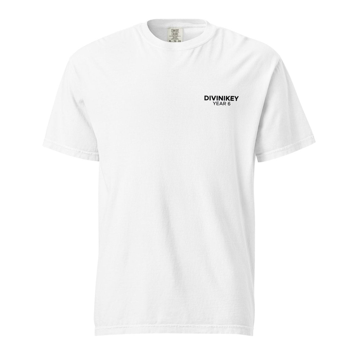 Divinikey Six Year Anniversary T-Shirt - White