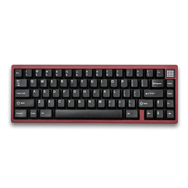 Divinikey x MODO Tess65 Keyboard - Burgundy - Divinikey