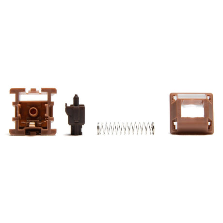 Durock Mocha Chocholate Tactile Switches - Divinikey