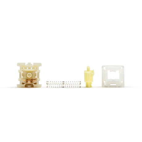 Gateron KS - 3X1 Milky Pro Heavy Tactile Switches - Divinikey