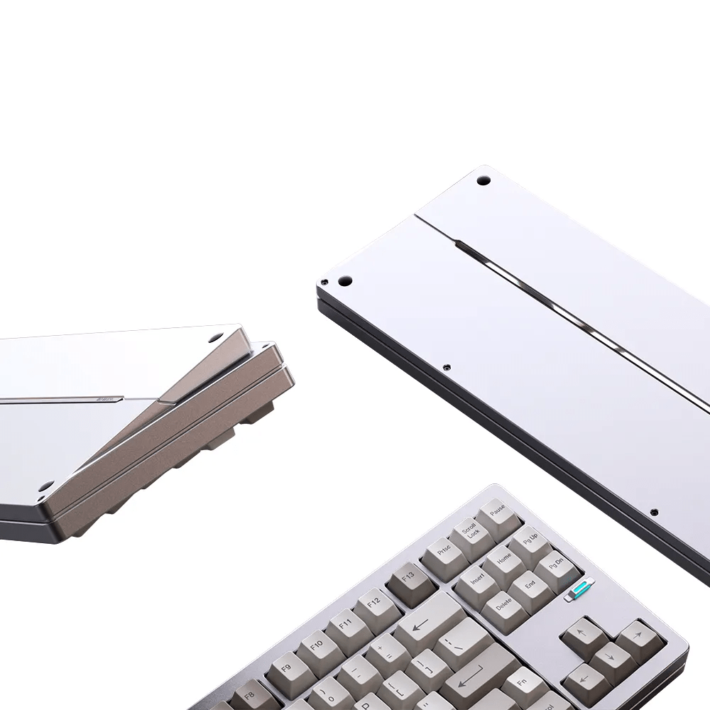 [GB] Wind Studio Wind X80 Keyboard Kit - Anodized Silver - Divinikey