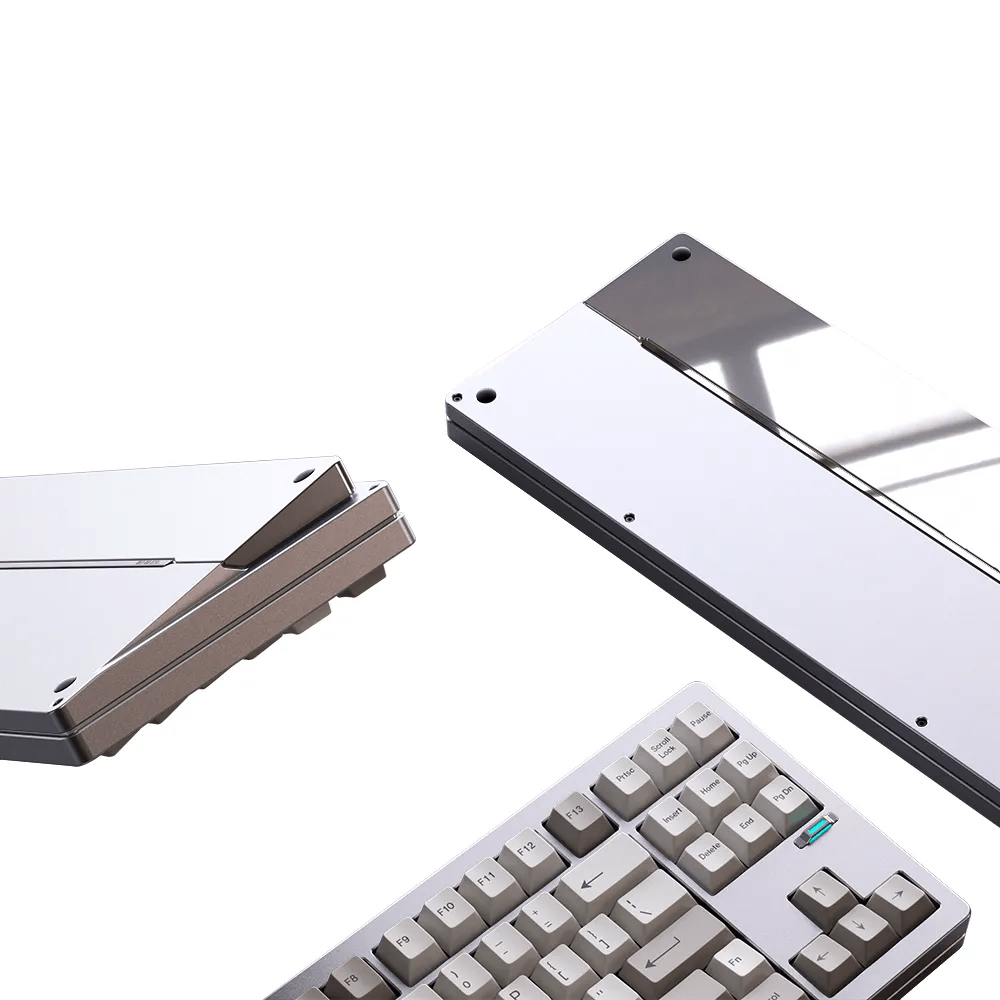 [GB] Wind Studio Wind X80 Keyboard Kit - Anodized Silver - Divinikey