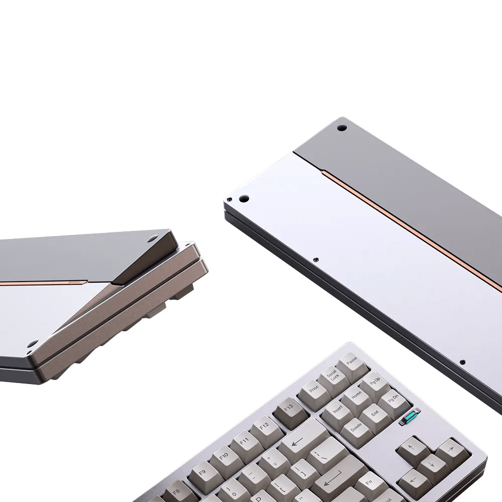 [GB] Wind Studio Wind X80 Keyboard Kit - Anodized Silver - Divinikey