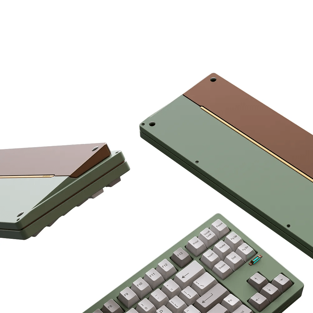 [GB] Wind Studio Wind X80 Keyboard Kit - Spray - coated Green - Divinikey