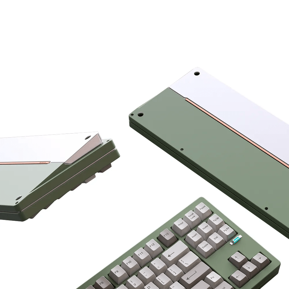 [GB] Wind Studio Wind X80 Keyboard Kit - Spray - coated Green - Divinikey