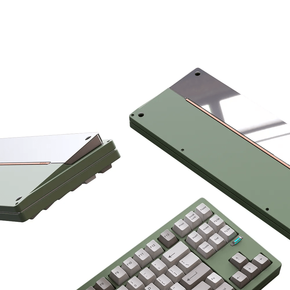 [GB] Wind Studio Wind X80 Keyboard Kit - Spray - coated Green - Divinikey