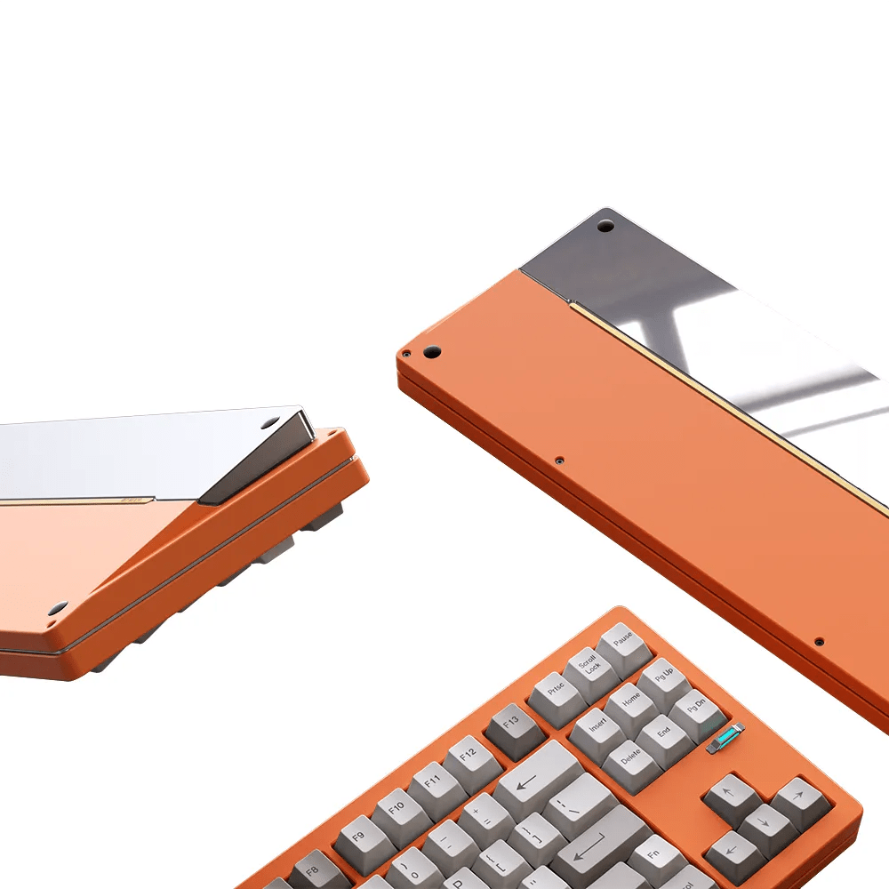 [GB] Wind Studio Wind X80 Keyboard Kit - Spray - coated Orange - Divinikey